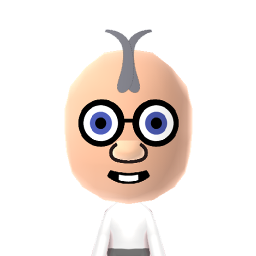 E. Gadd Mii character preview
