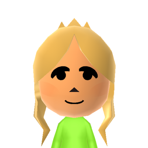 Isabelle Mii character preview