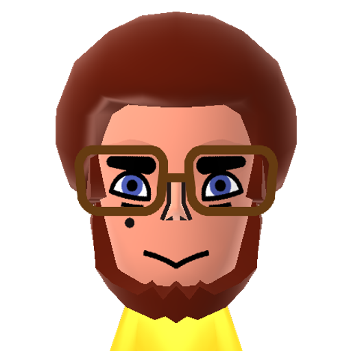 フラッフイせんせい Mii character: A Mii from Dillon's Dead-Heat Breakers