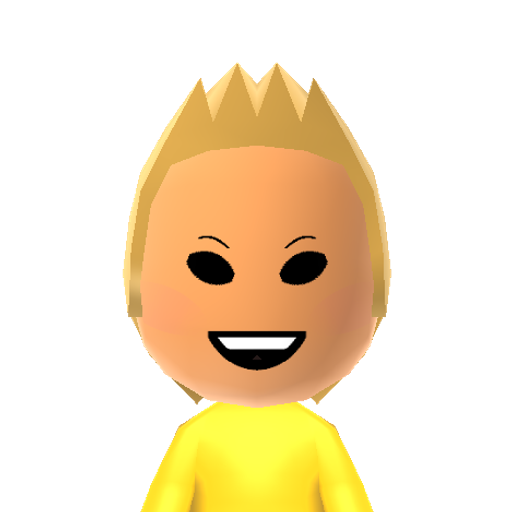 Riki Mii character: Humanoid take on one of the playable characters in "Xenoblade Chronicles". Member of the Nopon race; father of several and (forced into being) Heropon of the year.