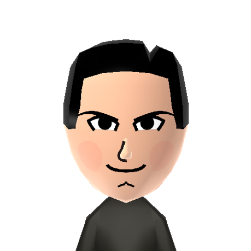 クウパル Mii character: A Mii created by Smashed Tomatoes for Big Dachi Collection