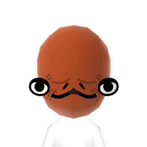 Ackbar Mii character preview