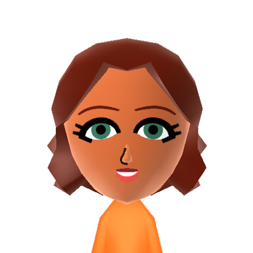 LucyLibrty Mii character: One of the female Mobile Task Force members from the F-Zero anime series.