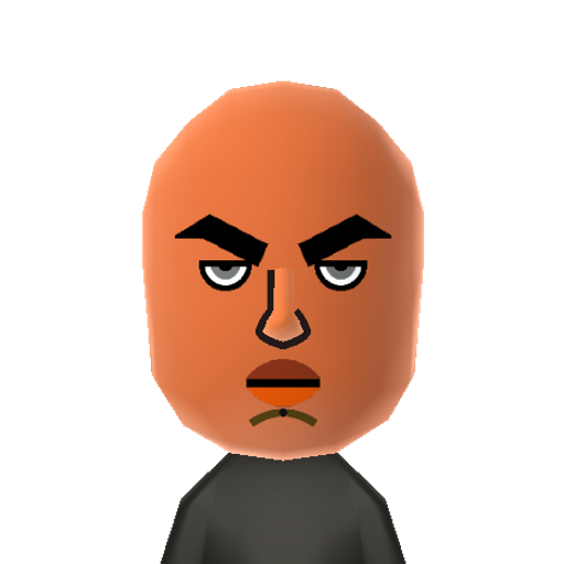 Lex Luthor Mii character: CEO of Lexcorp and arch rival of Superman, as seen in Superman: The Animated Series and Justice League.