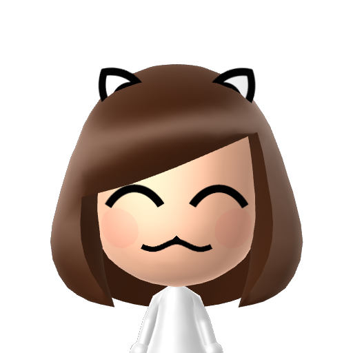 Kitty Mii character: These are extracted and derived from the Mii Central Miis from the 3DS Miitopia.