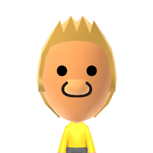 Weedle Mii character: A common Bug type Pokemon.