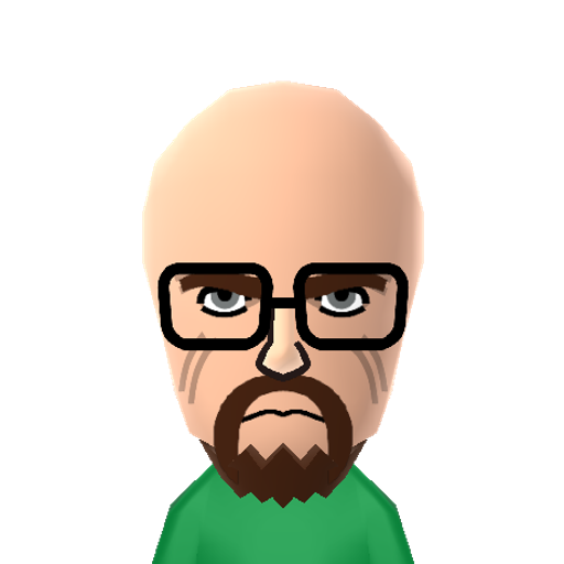 Heisenberg Mii character preview
