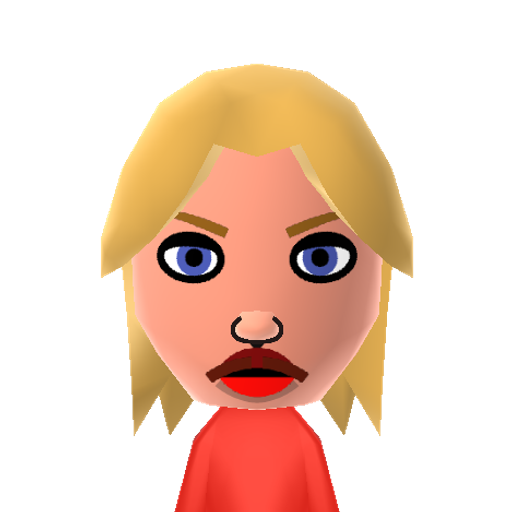 Cam Diaz Mii character: The striking actress from "Something About Mary" and other films.