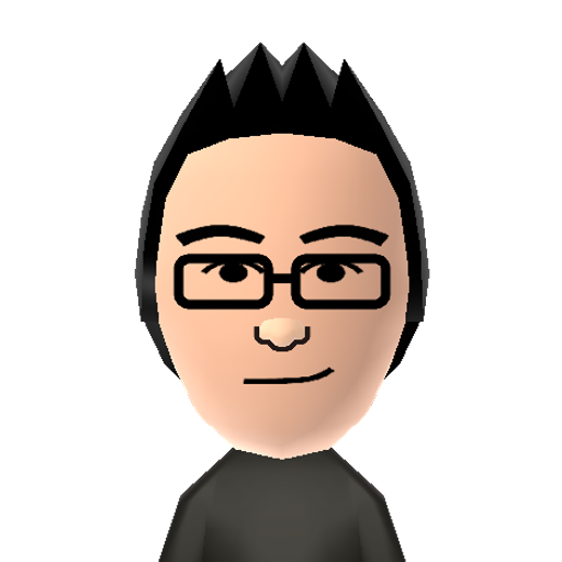 Markiplier Mii character: Popular personality on Youtube who makes gaming videos, animated parodies, and other videos.
