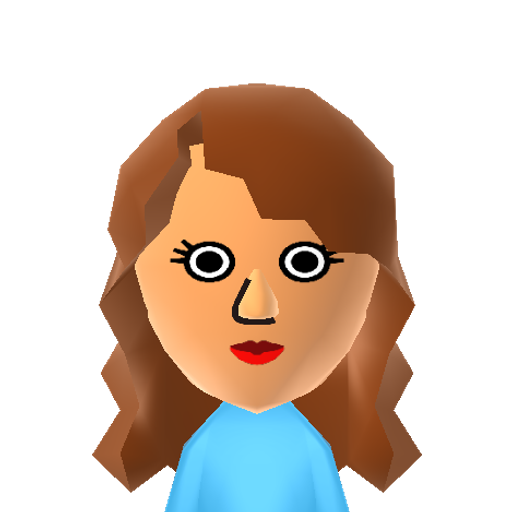 Mindy Mii character: Character from "The Simpsons". She works at the nuclear power plant with Homer and likes many of the same things, like donuts. Homer finds himself attracted to her.
