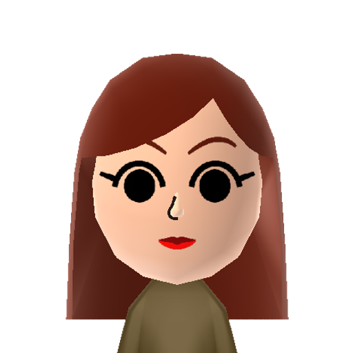 Sally Mii character preview