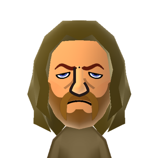 Ned Stark Mii character: From the "Song of Ice and Fire" novels by George R. R. Martin, as played by Sean Bean in the HBO TV adaptation "Game of Thrones". Lord of Winterfell, Warden of the North, friend to King Robert. Ned is a noble man, but naive about politics.