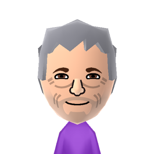 Éric Chahi Mii character: A French game designer. Known for making "Another World/Out of This World", "Heart of Darkness", and "From Dust".