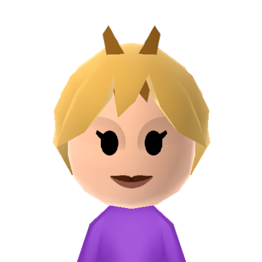 Shadow Q. Mii character: Villain from "Paper Mario: The Thousand-Year Door".