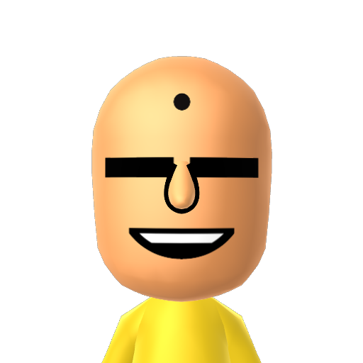? Mii character: A Mii uploaded to Check Mii Out Channel (WiiLInk)