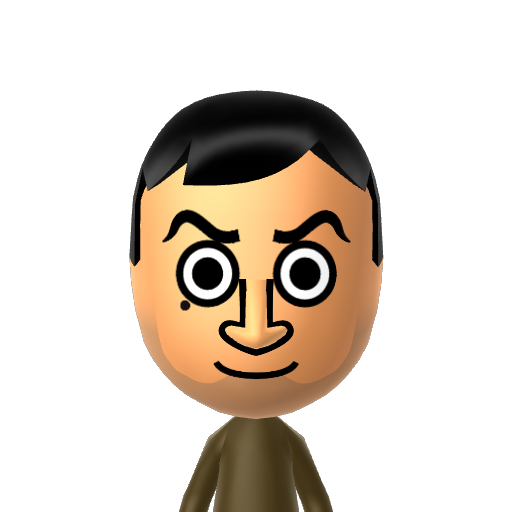 DG★BeanJr★ Mii character: from My Wii U Friend List (July 2017) [@ZiplocRules2013]