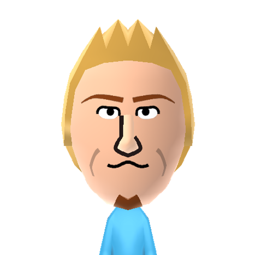 Tyler Mii character preview