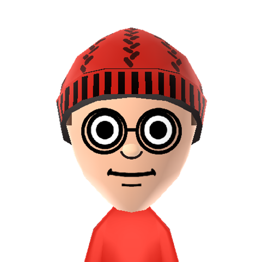 Waldo Mii character preview