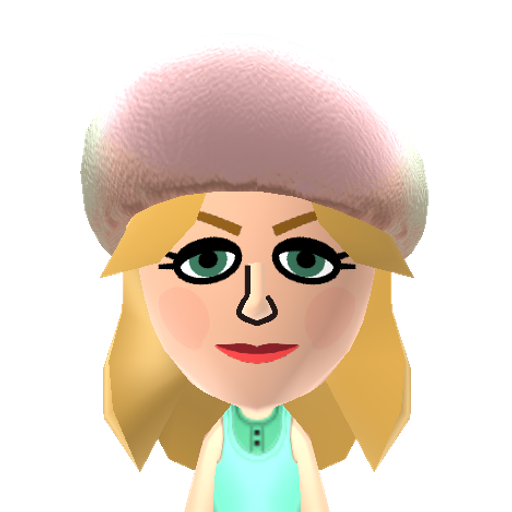 Buffy Mii character: By @squeakyrob (TikTok)