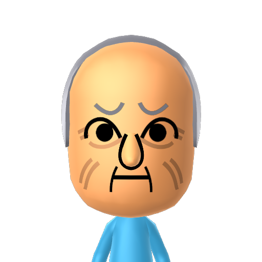 ? Mii character: A Mii uploaded to Check Mii Out Channel (WiiLInk)