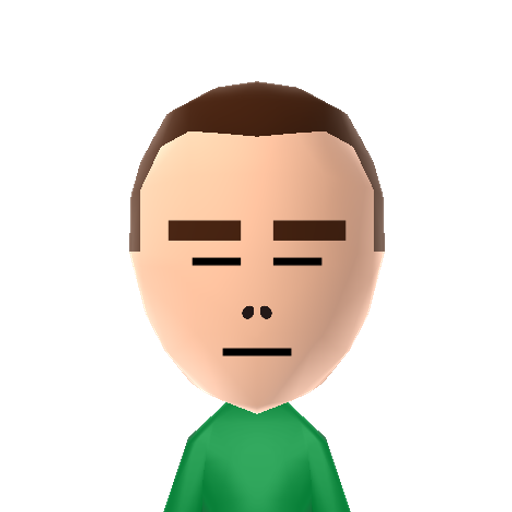 T-mu Mii character: Extracted from Super Mario Maker 2 servers. Maker Name: T2-mu -- Maker ID: RJD-P8J-0XG -- Country: Finland