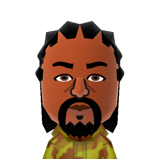 Eric B. Mii character: from the Rap duo Eric B and Rakim from New York