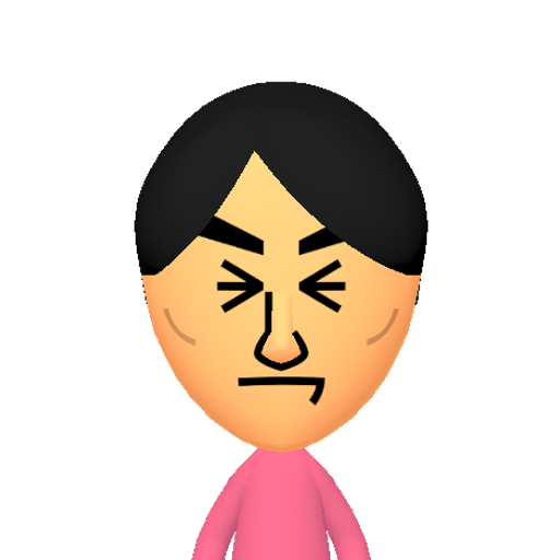 际陆阿陈阻附妙妖妨努 Mii character: This Mii is from the Switch SDK as a SampleDB Mii.