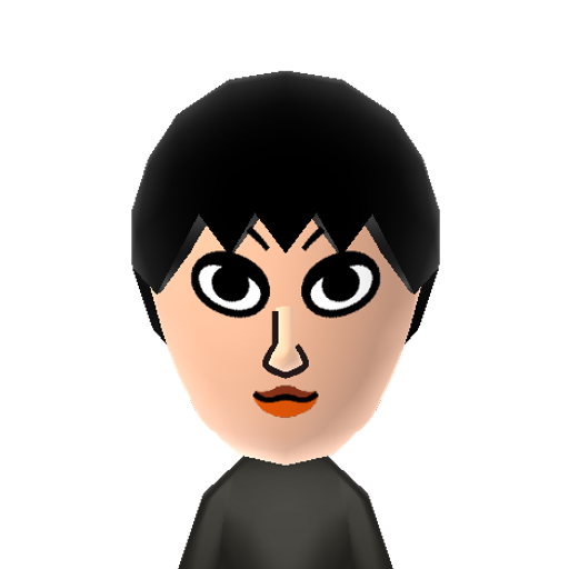 よこやま　ゆう Mii character: Yū Yokoyama, a band member of the Japanese boy-band Kanjani Eight.