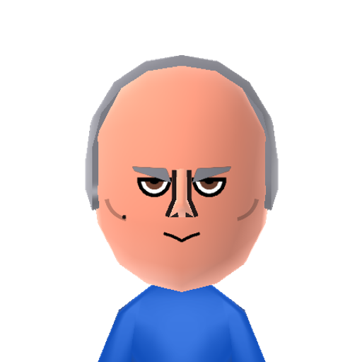 DickSolomn Mii character: The High Commander of the alien mission to Earth in the sitcom "3rd Rock from the Sun". Played by John Lithgow.
