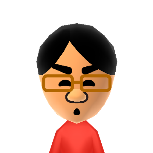 Gideon Mii character preview