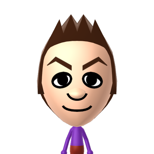Memey Frog Mii character: from My Wii U Friend List (July 2017) [@ZiplocRules2013]