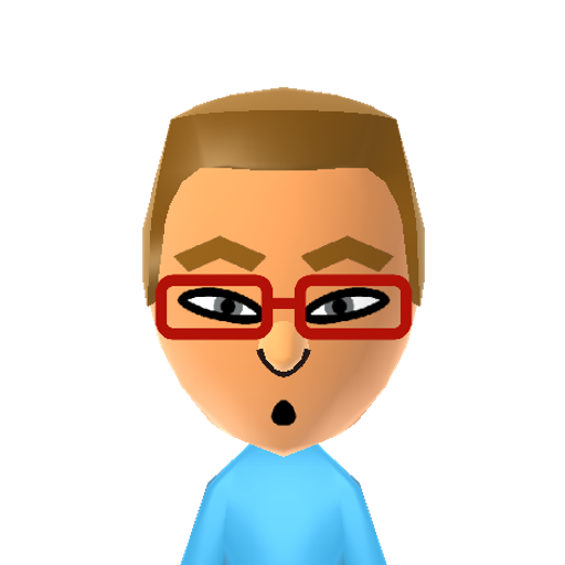 Kennedy Mii character: Custom Mii character for Wii Sports Archipelago, a mod for Wii Sports Resort