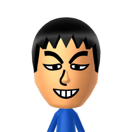 ? Mii character: A Mii uploaded to Check Mii Out Channel (WiiLInk)