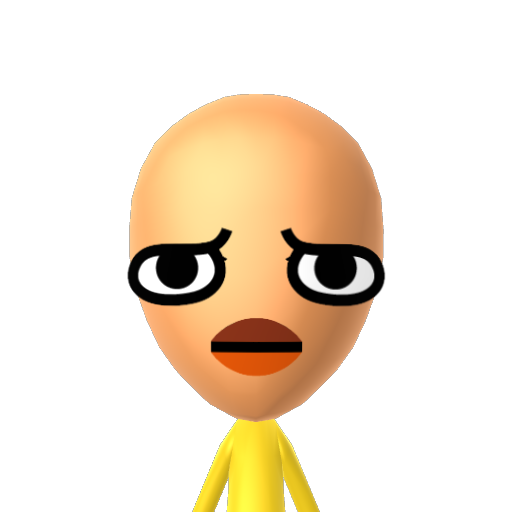 Chicken Mii character: These are extracted and derived from the Mii Central Miis from the 3DS Miitopia.