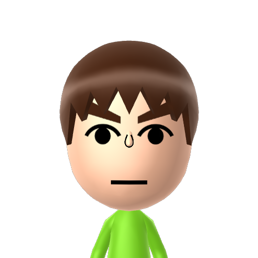 ? Mii character preview