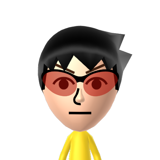 Is Mii character: NNID: Iliesso13