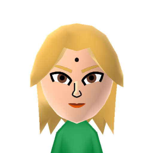 Tsunade Mii character preview