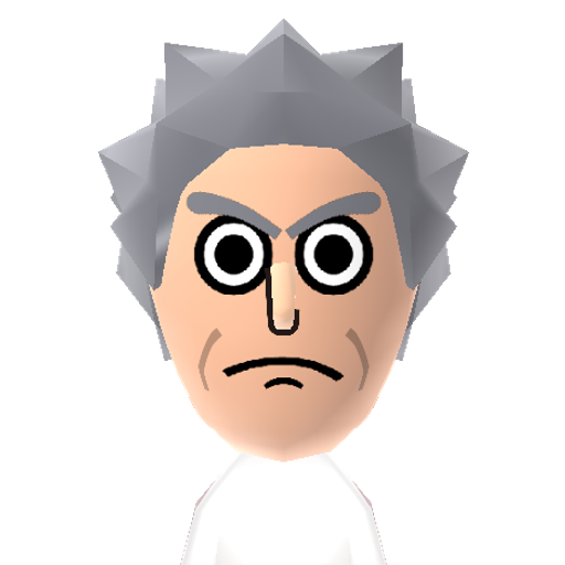Rick Mii character preview