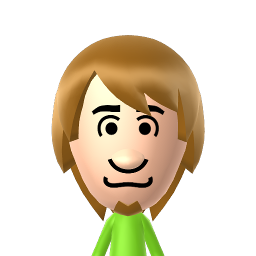Shaggy Mii character: These are extracted and derived from the Mii Central Miis from the 3DS Miitopia.