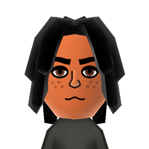 KC Mii character: A Mii from Wii Sports Resort: Storm Island