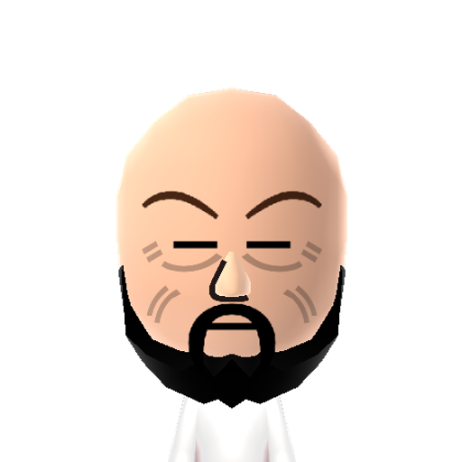 Maître Tol Mii character: These are extracted and derived from the Mii Central Miis from the 3DS Miitopia.