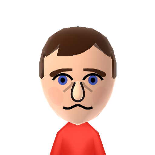 Koppen Mii character: NNID: koppen1972