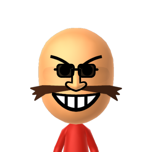 Eggman Mii character: These are extracted and derived from the Mii Central Miis from the 3DS Miitopia.