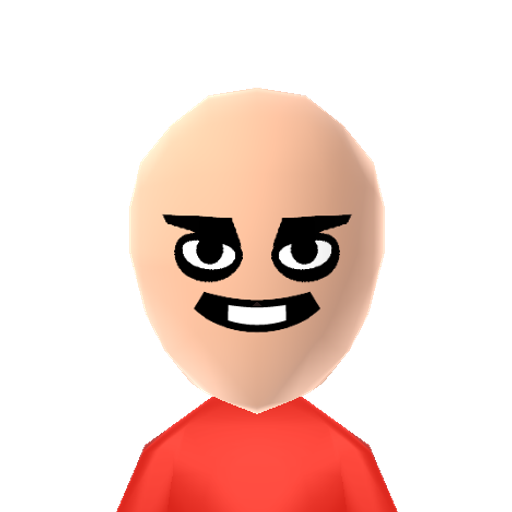 Mega Fatty Mii character: From the indie game "The Binding of Isaac". He's not that fat, actually. More like... morbidly obese.