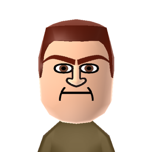 Mr. Barkin Mii character: The teacher from Disney's "Kim Possible". Voiced by Patrick Warburton!
