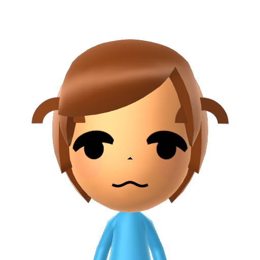 ? Mii character: A Mii uploaded to Check Mii Out Channel (WiiLInk)