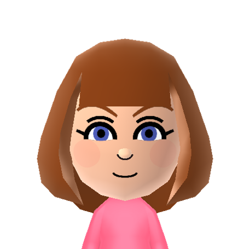 London Mii character: One of the Mii Mascots in Miiverse. You'll see her on the start up screen when she's standing on the globe.