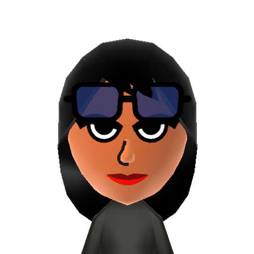 Lamia Mii character: A Mii from Wii Sports Anarchy, a mod for Wii Sports