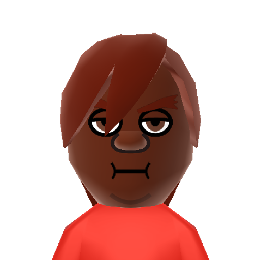 Cake Mii character preview