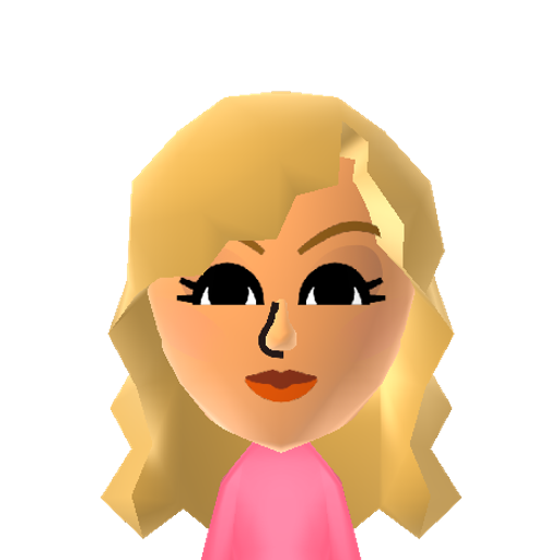 Katja Mii character: These are extracted and derived from the Mii Central Miis from the 3DS Miitopia.